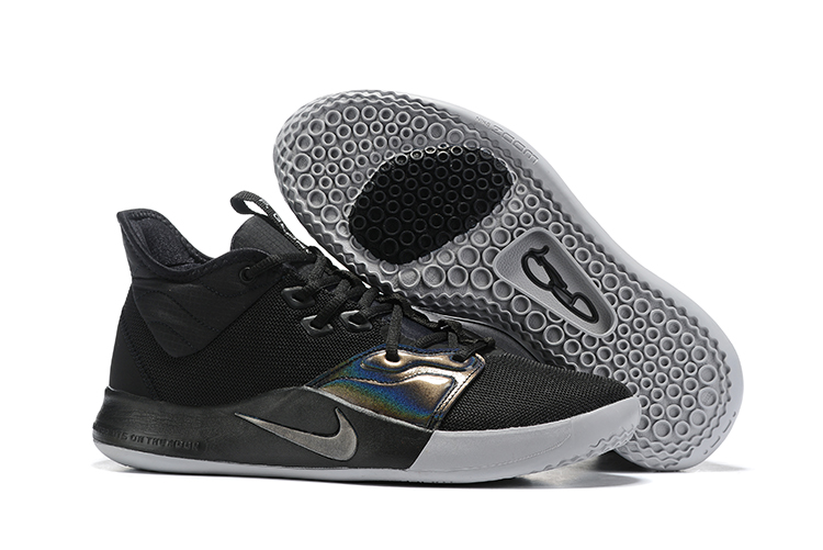 New Nike PG 3 Black Grey Shoes - Click Image to Close